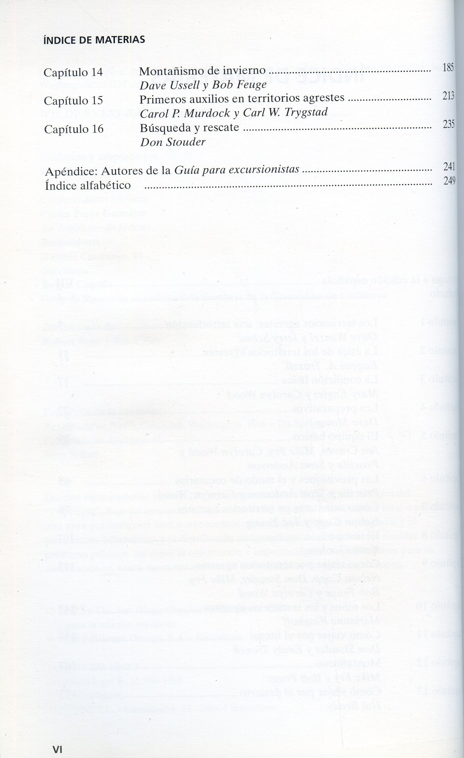 Guía para excursionistas : Un manual completo para andar por el campo y la montaña : The San Diego Chapter of The Sierra Club - Miniatura 4